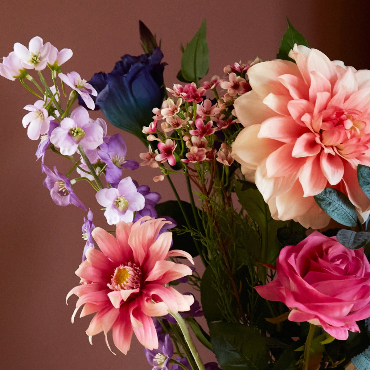 Classic Artificial Bouquet - Purple Glow