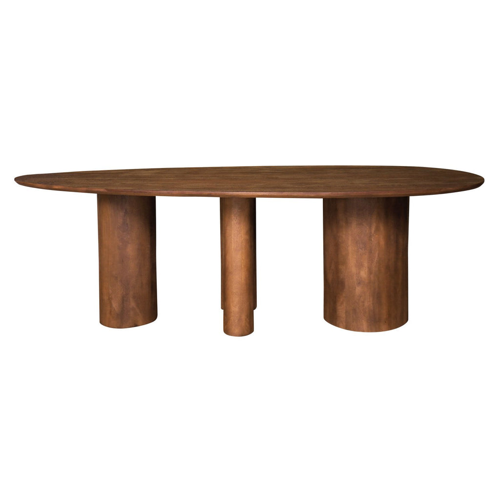 Eettafel Amir 240 x 120 cm - Mangohout Nature Smooth