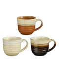 Ethan beker terra off white zwart 3 assorti