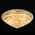 Plafondlamp Kristal Ø 60x25 cm Transparant IJzer Plafonniere