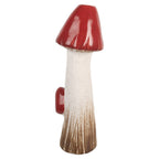 Decoratie paddenstoel 16x14x41 cm