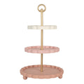 Etagère Ø 30x50 cm Roze Metaal