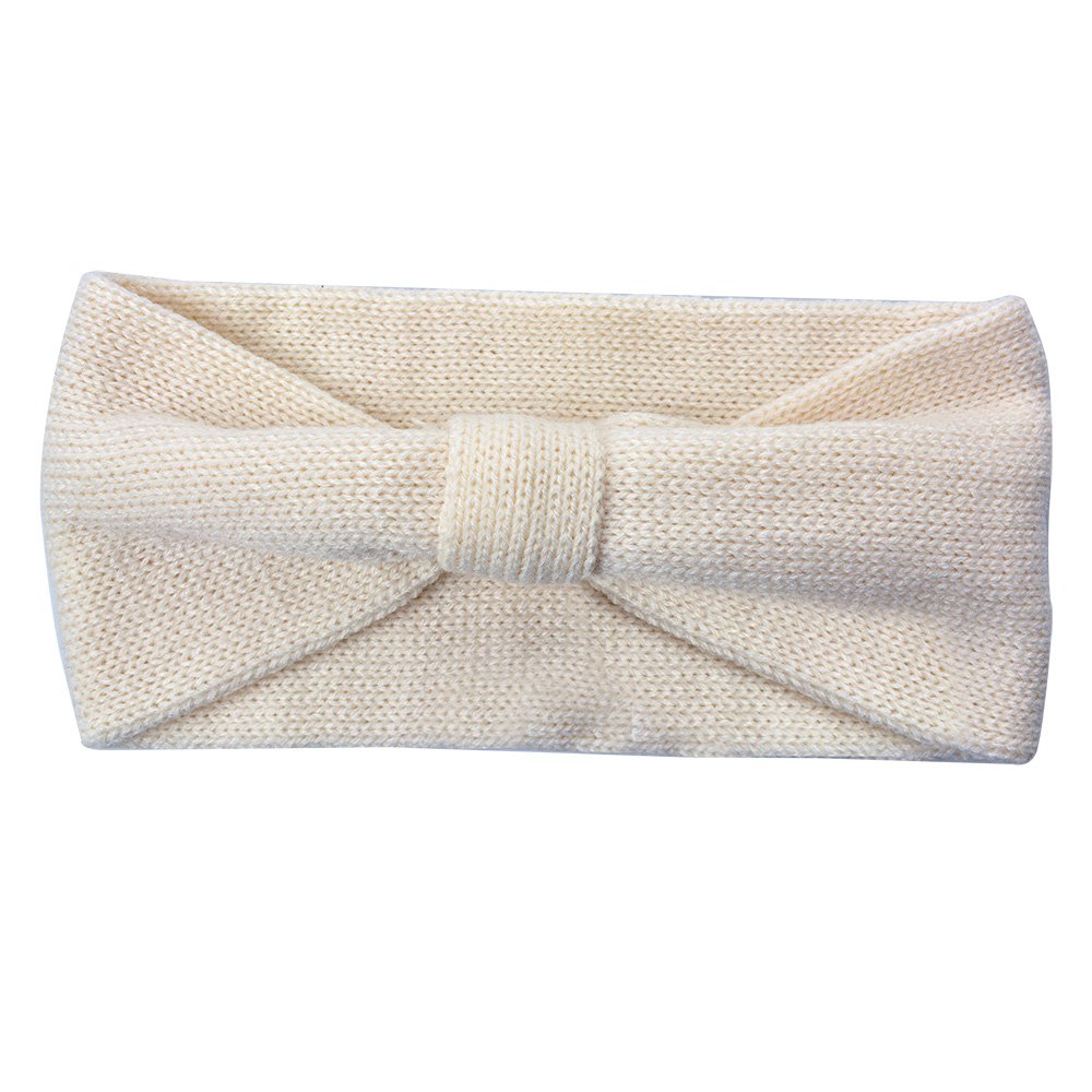 Hoofdband Vrouwen 10x22 cm Beige Synthetisch