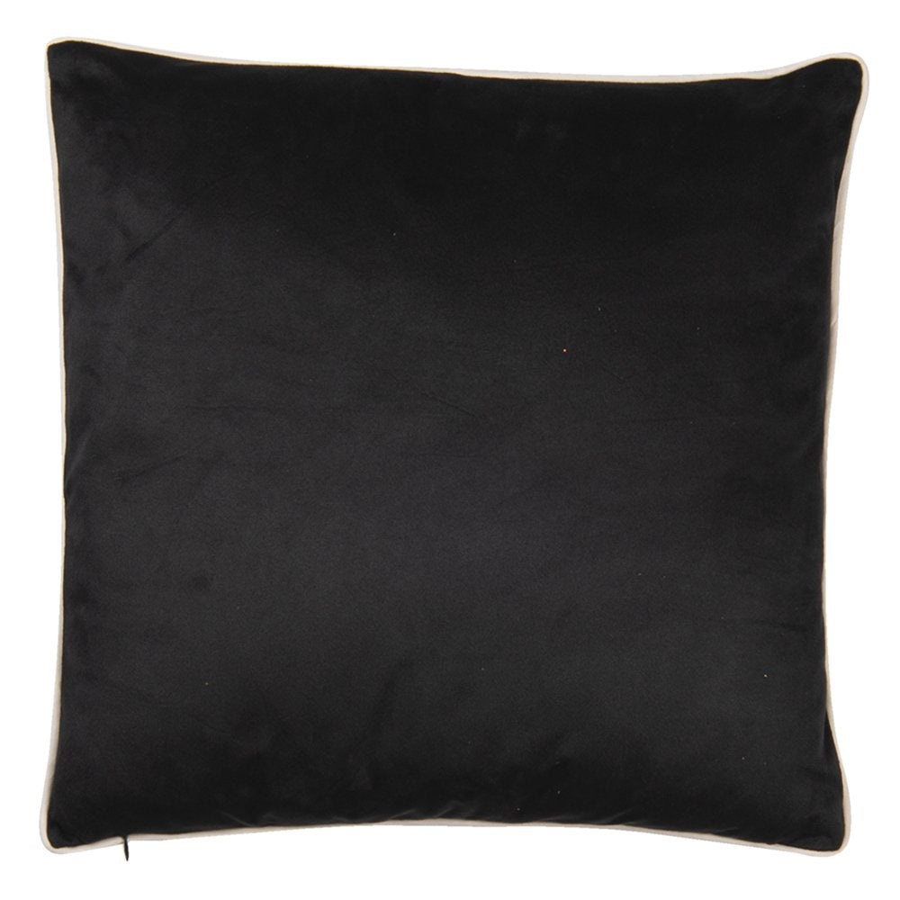 Sierkussen 45x45 cm Groen Synthetisch Bloemen Kussenhoes met Kussenvulling