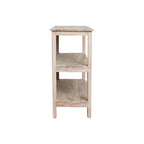 Limewash schoenenrek - 90x35x75 cm