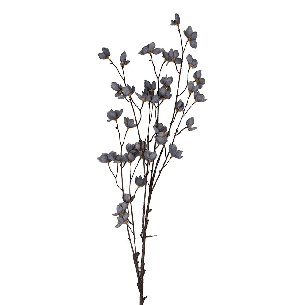 Kunstbloem 8x8x110 cm Blauw Kunststof