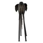 Beeld Olifant 86 cm Koperkleurig Metaal Olifant Decoratie