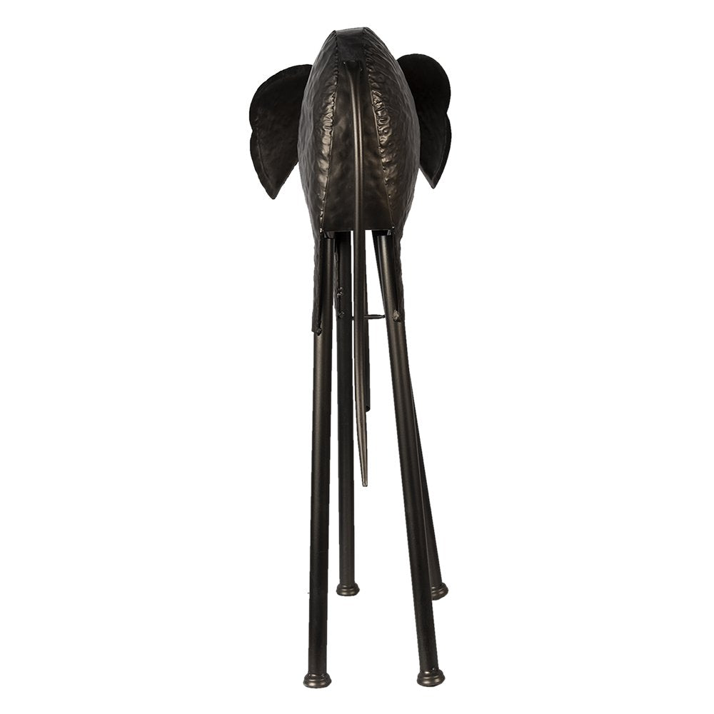 Beeld Olifant 86 cm Koperkleurig Metaal Olifant Decoratie