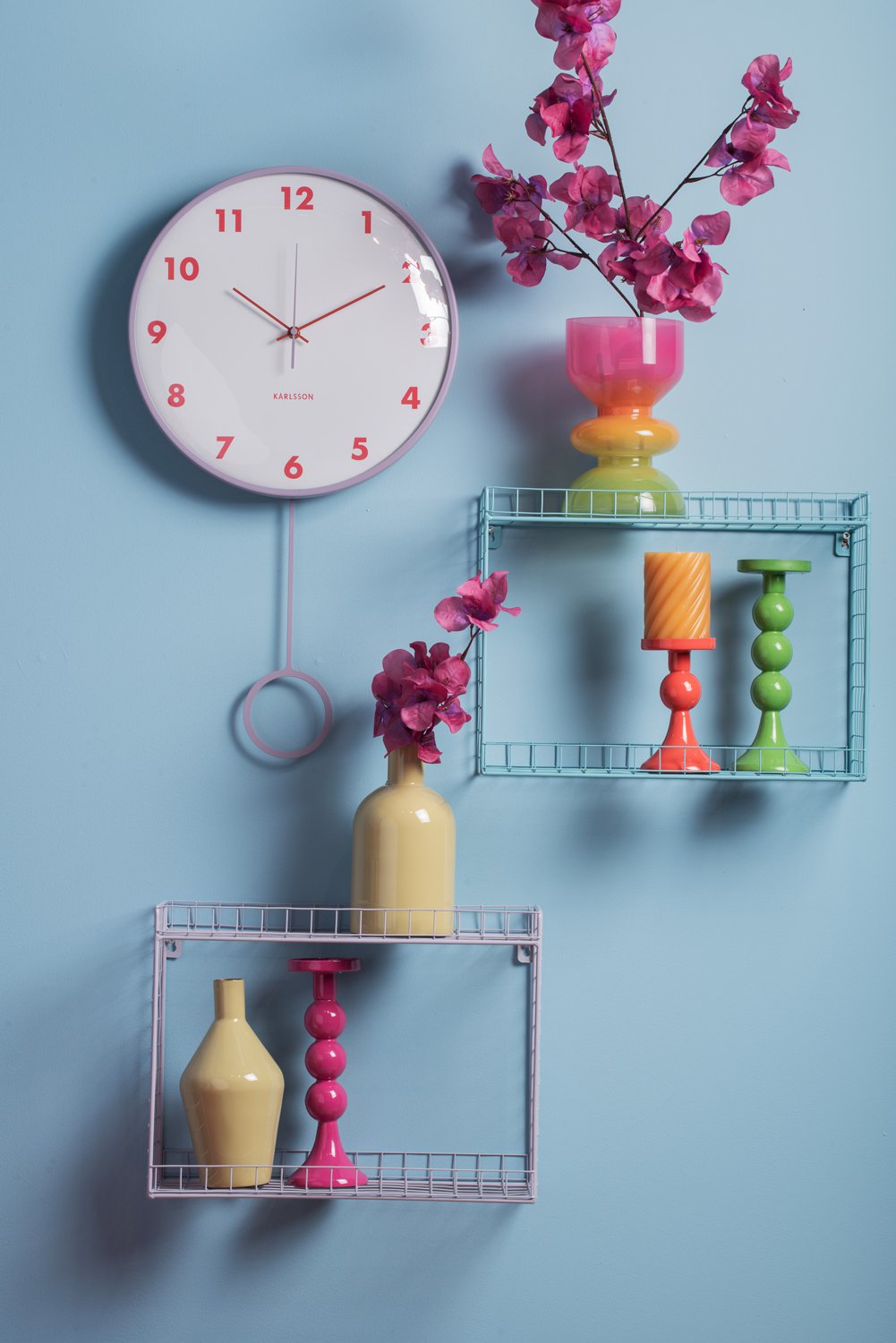 Wandklok Brutale Dome Slinger