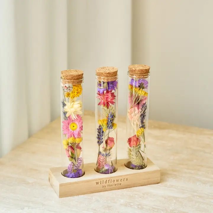 Droogbloemen Wensfles – Multi