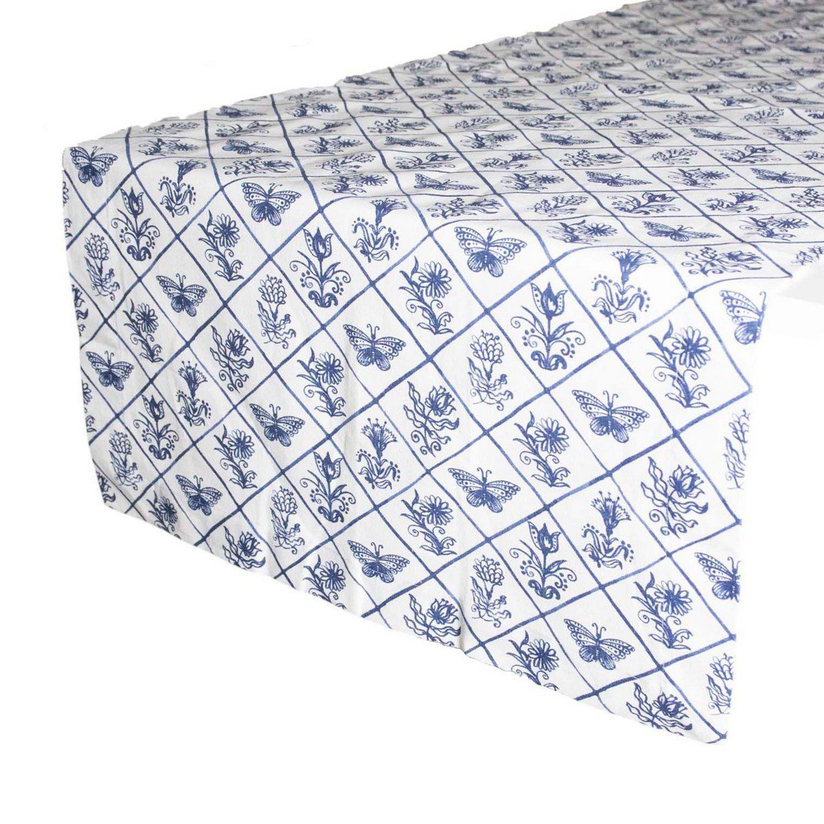Delft blauw Tafelloper 50x140cm