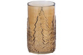 J-Line Vaas boom - glas - bruin - large