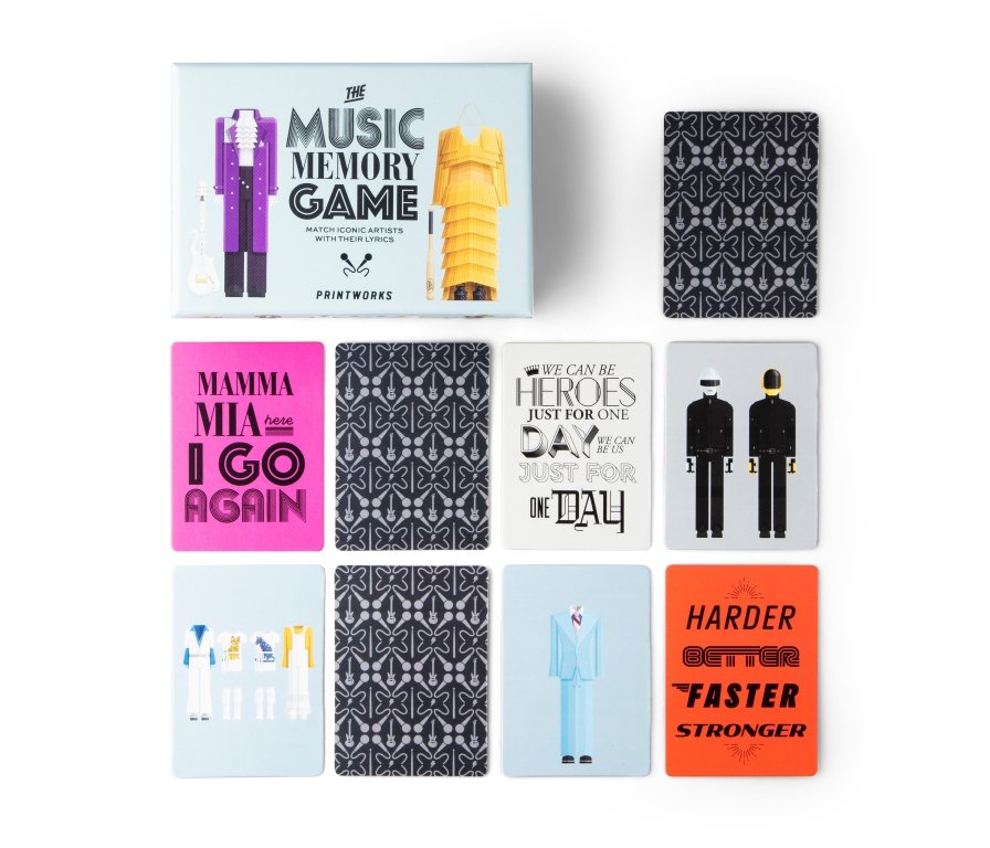 Printworks Memo spel - Music