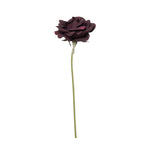 Kunstbloem Roos 35 cm Paars Kunststof