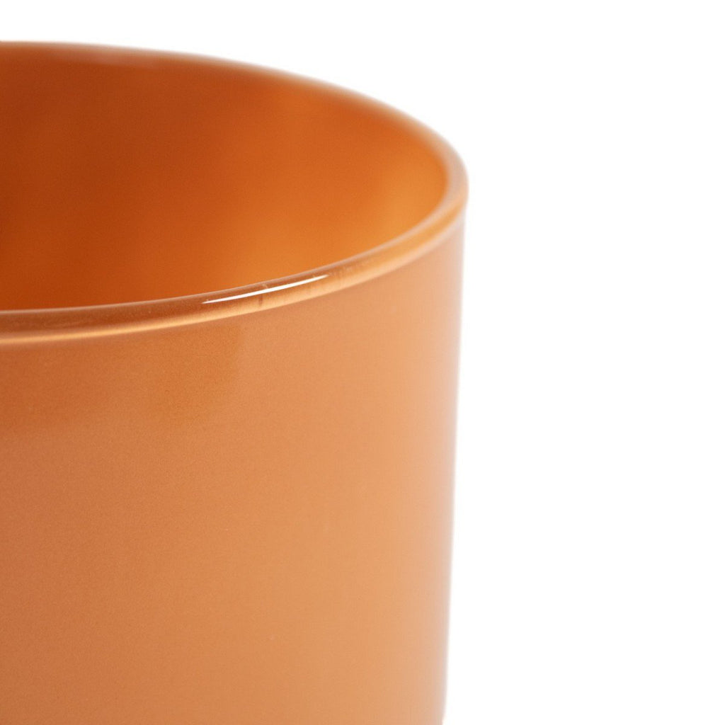 Cilinder Astra Massief Abrikoos Oranje h15 d15