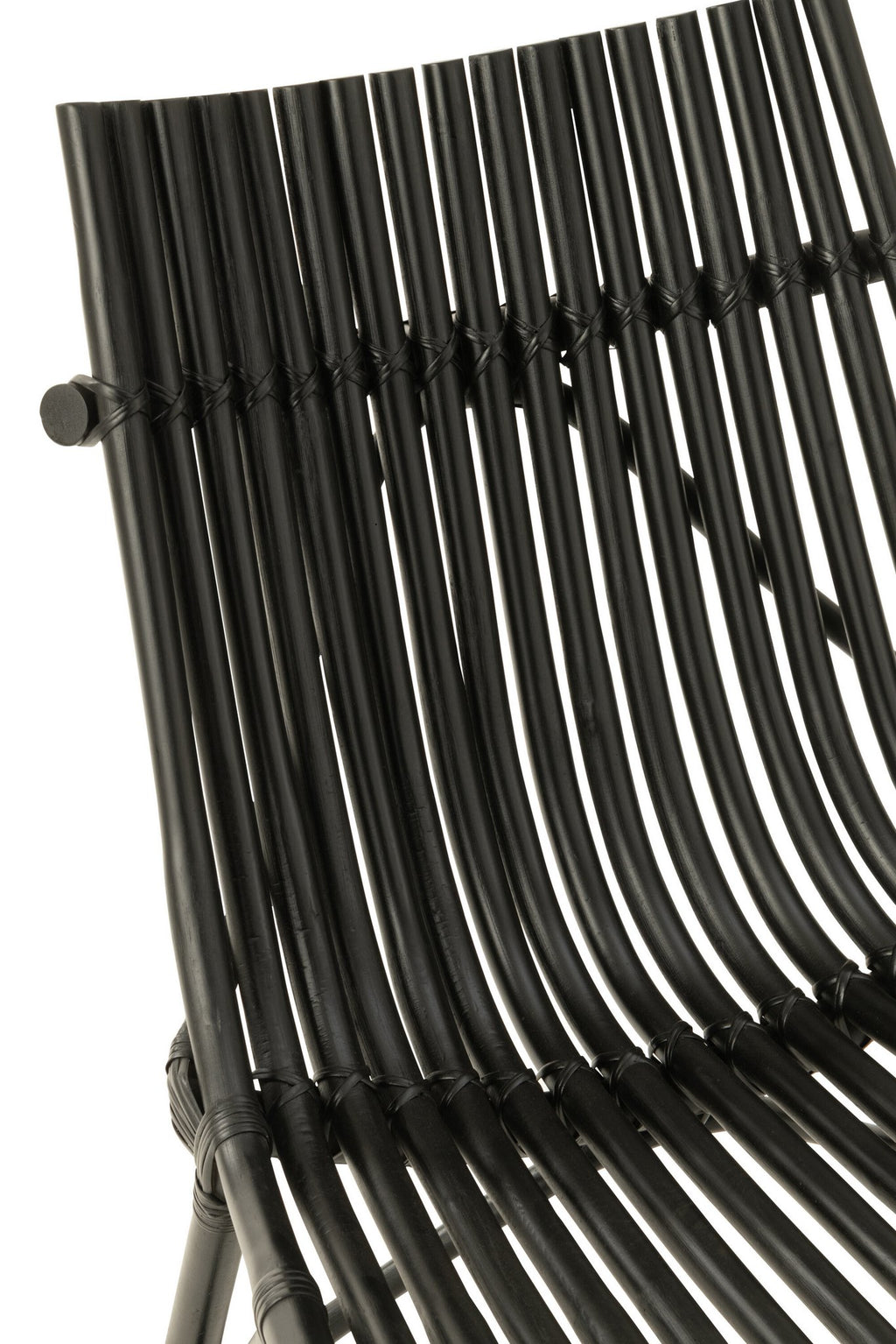 J-Line stoel Rotan - jute - zwart