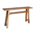 Farmwood sidetable large - FSC-gereycled hout - 140x30x80 cm