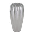 Vaas Mombetsu Zilver 35x70 cm