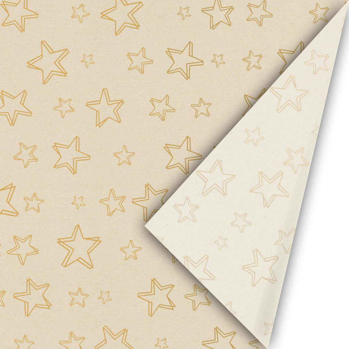 Super Stars - Toonbankrol - paperwise/goud