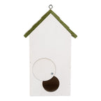 Vogelhuis 15x10x22 cm Wit Hout
