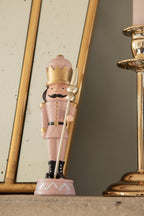 Kerstdecoratie Notenkraker 17 cm Roze Kunststof