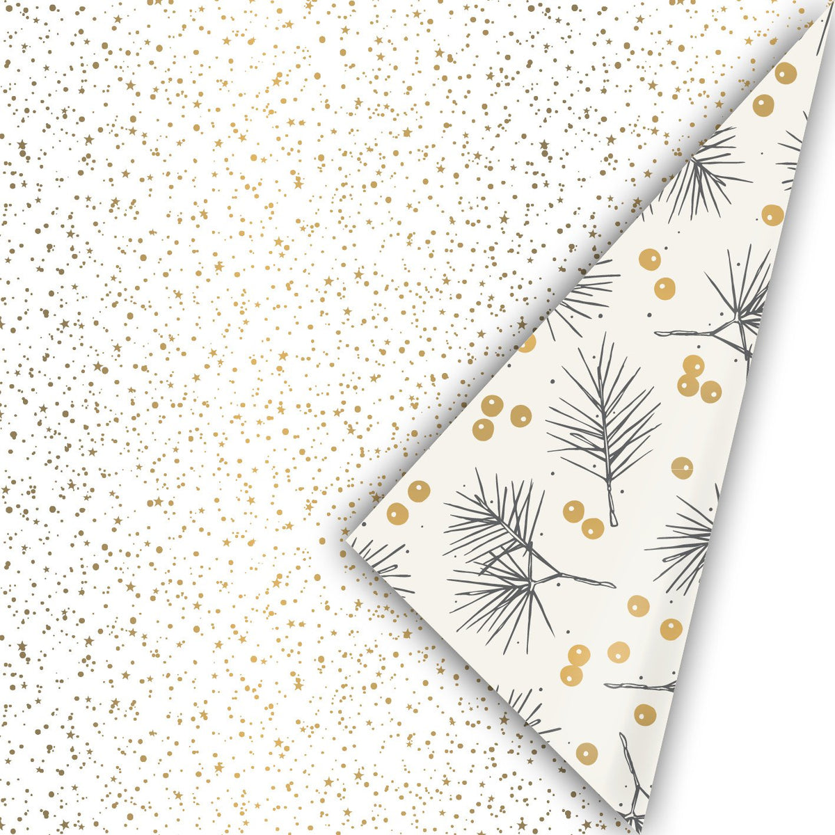 Twinkling Stars '23 - Rollen cadeaupapier - 10 stuks