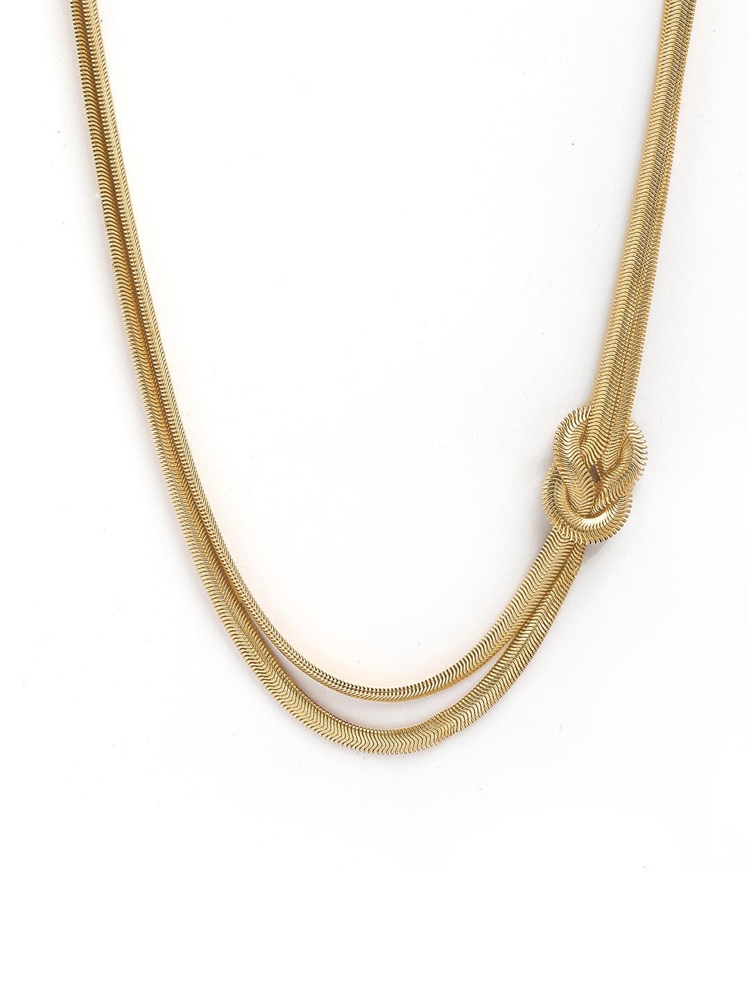 Vergulde ketting – Sieradenketting – Legering – Veilige kreeftsluiting – 58 cm