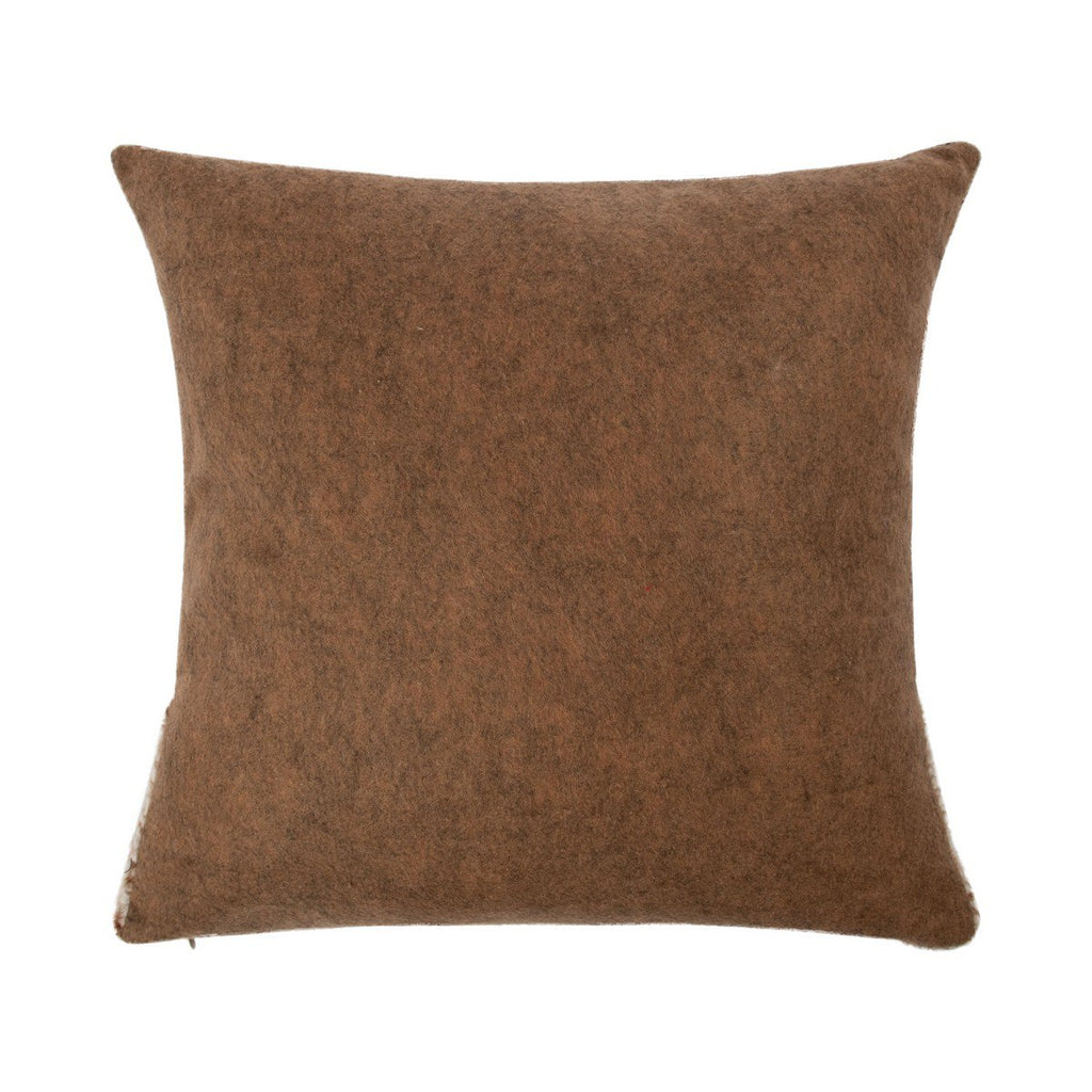 Sneeuwman Hoge Hoed kussen bruin 40x40cm
