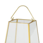 Kandelaar Ambatobe Goud 12x12x16cm