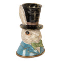Decoratie Beeld Konijn 29 cm Beige Kunststof