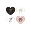 Spring/Summer '24 Hearts Mould cadeaulabels - 60 stuks