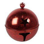 Kerstdecoratie Bel Ø 62 / Ø 52 / Ø 42 cm Rood Metaal