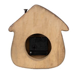Tafelklok 18x5x19 cm Bruin Hout