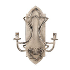 Wandlamp 41x17x60 cm Beige Metaal Muurlamp