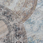 Vloerkleed Viola Taupe - Rond ø160 cm