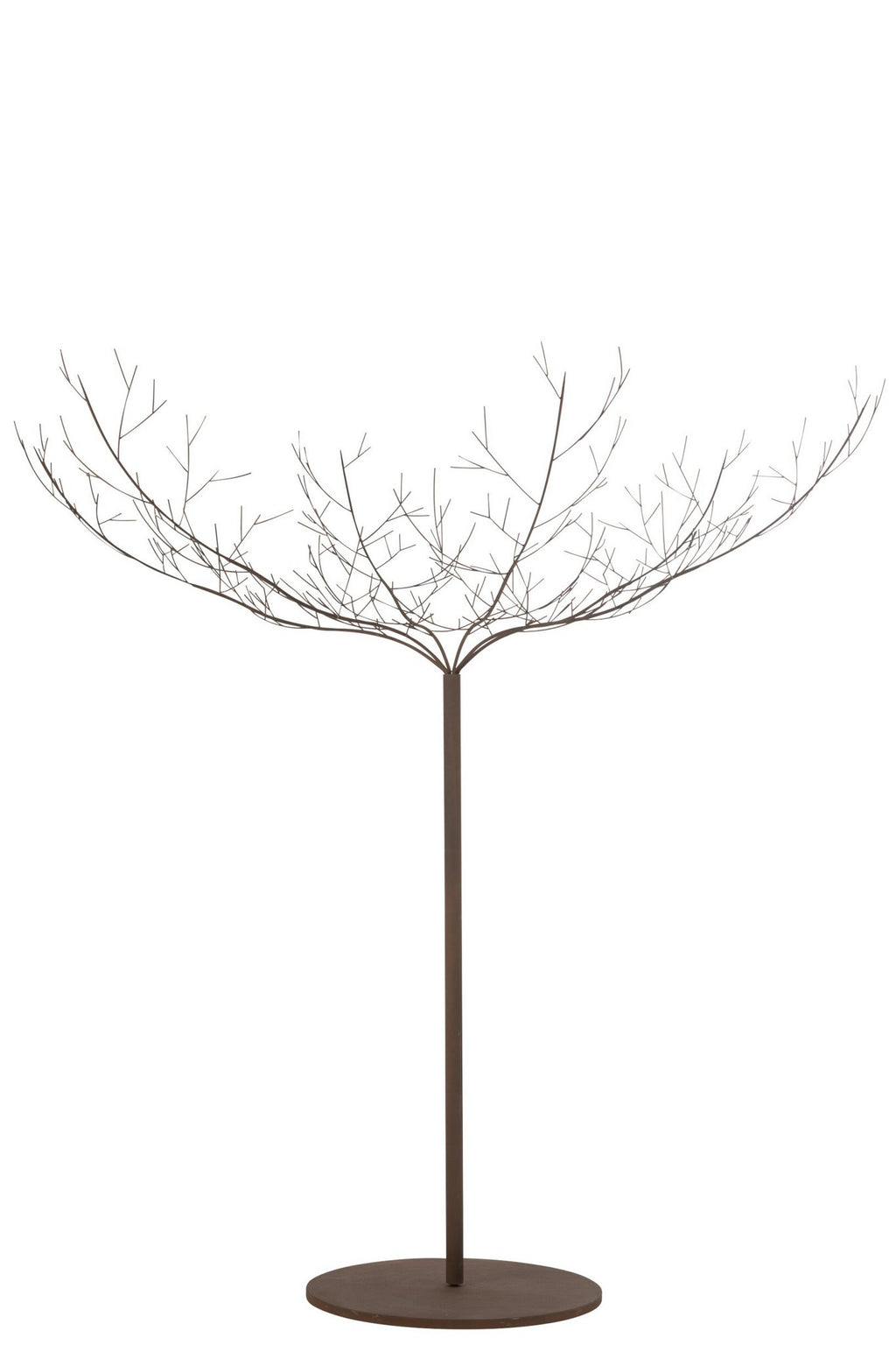J-Line decoratie Boom - metaal - bruin - large