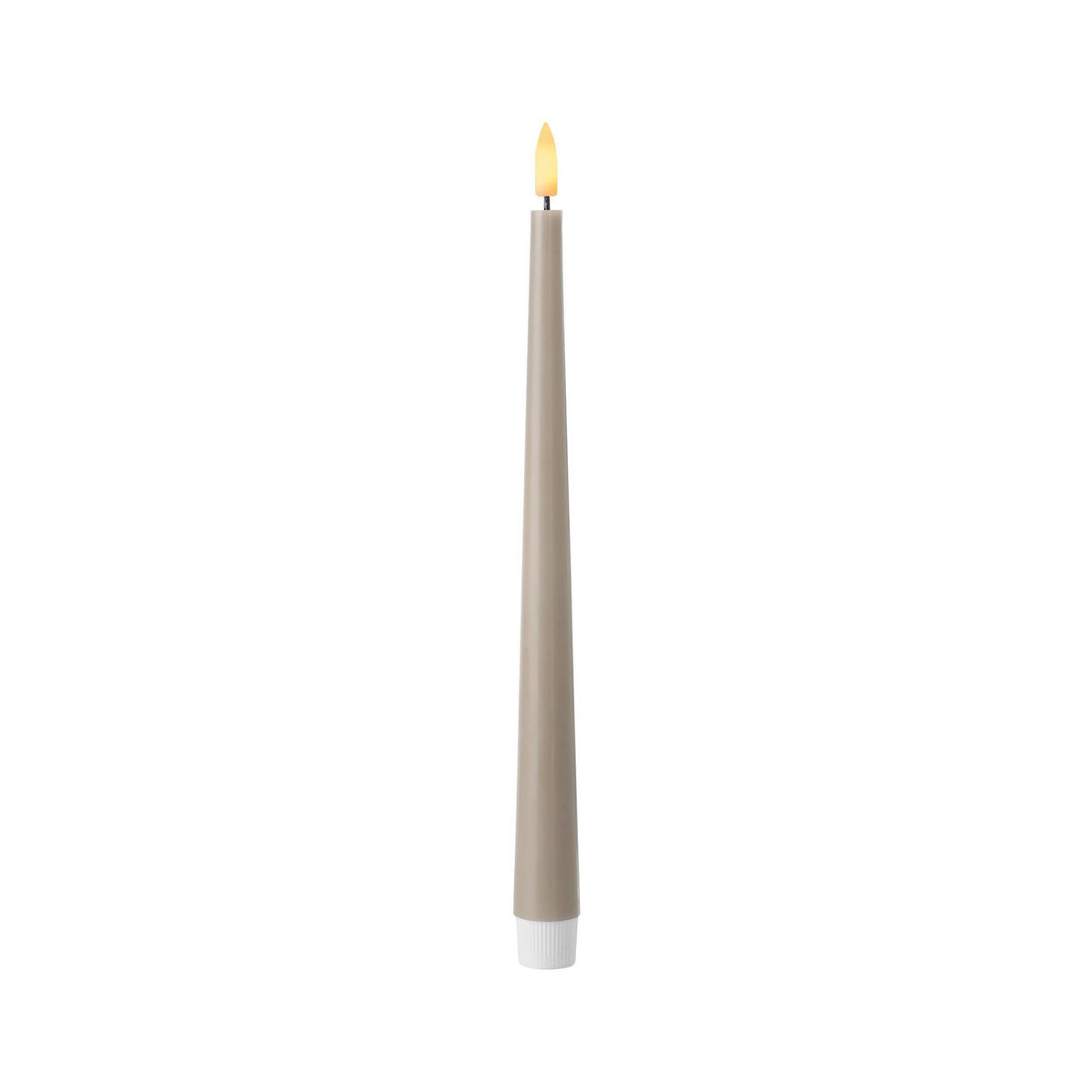 LED Kaars Kavieng Zand 28x2cm