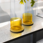 Glas 29cl geel Fizz - Set van 4