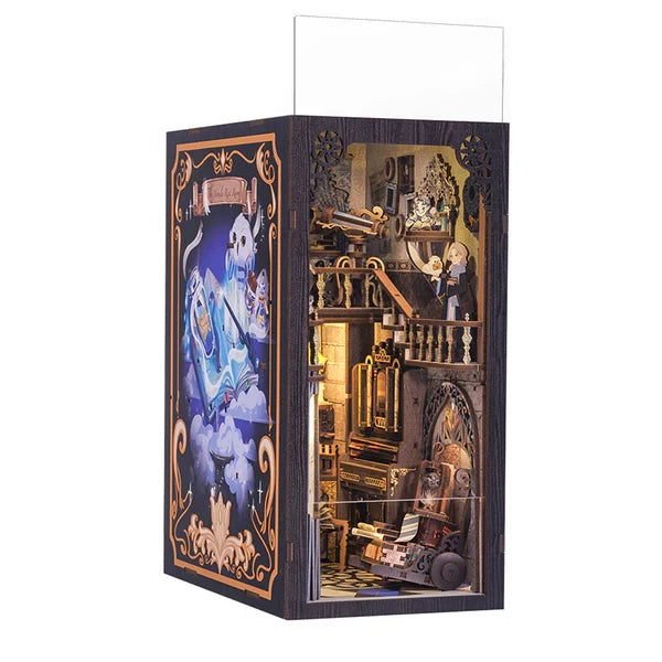 Cutebee, DIY Booknook, Nebula Common Room, RK02B, 18x11x23cm