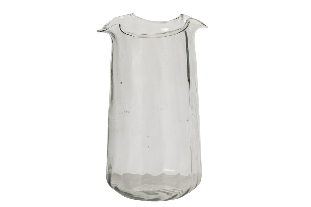 J-Line vaas - glas - transparant - large