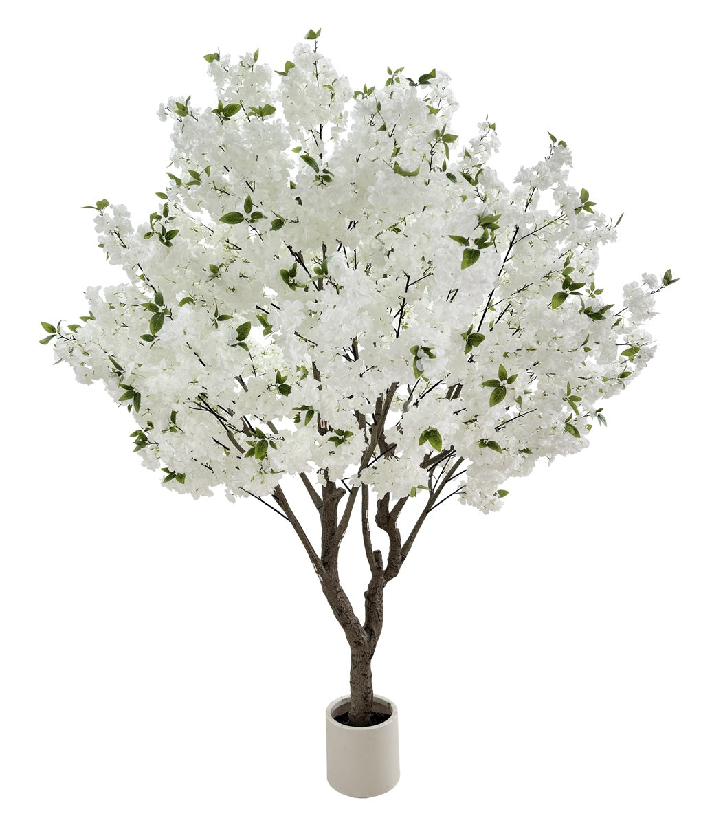 Kunstboom kersenbloesem XXL 250cm wit