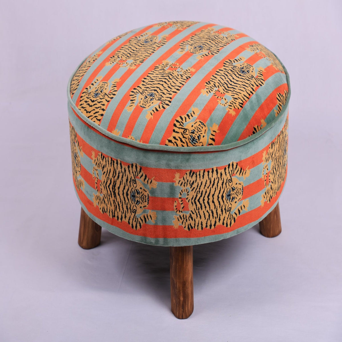 Zitkruk met safariprint - Veelkleurig -