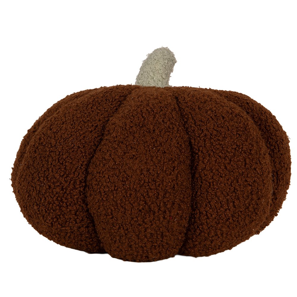Decoratie Pompoen Ø 35x22 cm Bruin Polyester