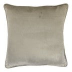 Kussen fluweel beige 45x45cm
