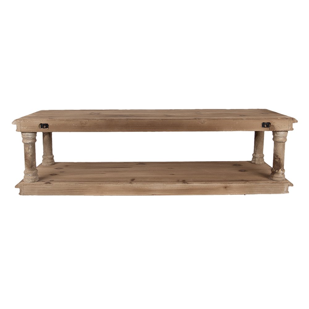 Wandrek 105x35x29 cm Bruin Hout