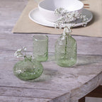Leeff Mini Vases Micha green, set of 3