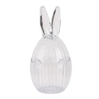 Glazen potje Ei Ø 8x17 cm Transparant Glas