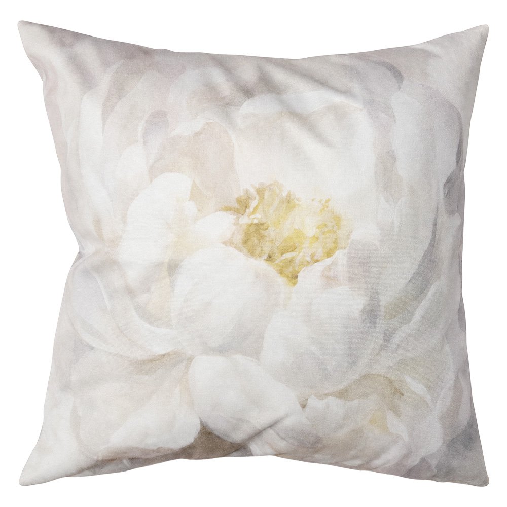 Sierkussen 45x45 cm Wit Polyester