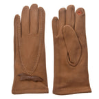 Handschoenen Winter 8x24 cm Bruin Polyester Handschoenen Dames
