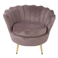 Fauteuil 83x75x76 cm Roze Textiel